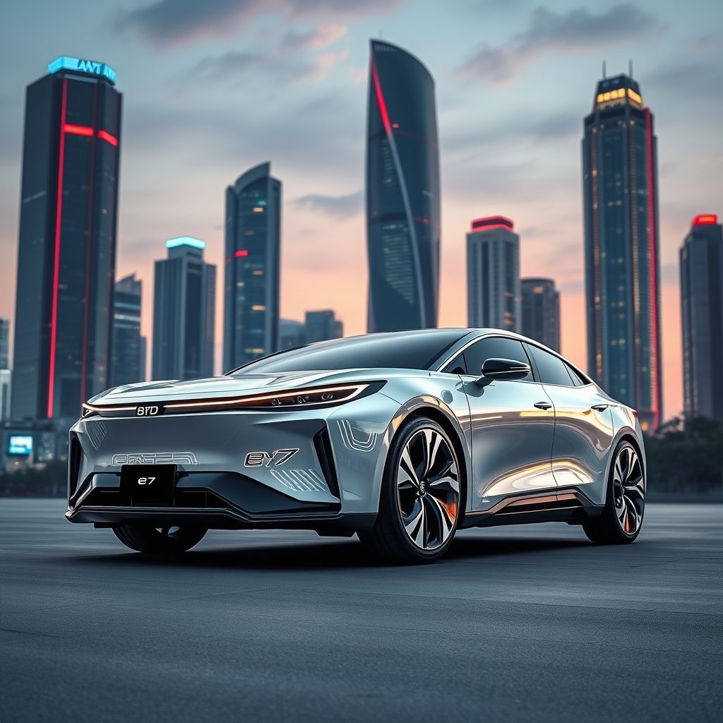 BYD e7: ก้าวหน้าในอุตสาหกรรมจีน